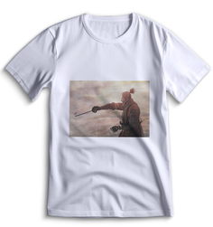 Футболка Top T-shirt Sekiro shadow die twice (Секиро, Япония, Соулс Лайк ) 0047 белая XL