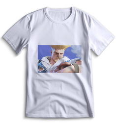 Футболка Top T-shirt Игра Street Fighter (Стрит файтер, файтинг, драка) 0041 белая XS