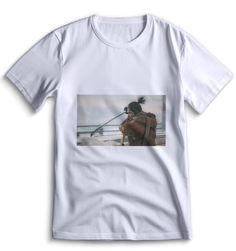 Футболка Top T-shirt Sekiro shadow die twice (Секиро, Япония, Соулс Лайк ) 0073 белая XXS