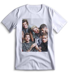 Футболка Top T-shirt One Direction (Ван Дирекшен) 0048 белая S