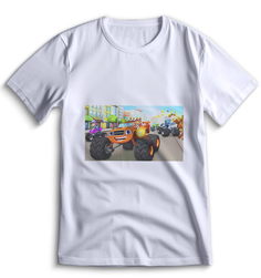 Футболка Top T-shirt Вспыш и чудо машинки 0035 белая M