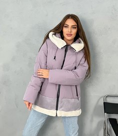 Куртка женская 9221 розовая 50 RU No Brand