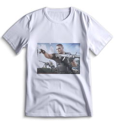 Футболка Top T-shirt Escape From Tarkov 0041 белая L