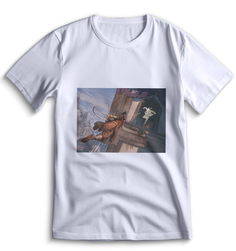 Футболка Top T-shirt Sekiro shadow die twice (Секиро, Япония, Соулс Лайк ) 0026 белая S