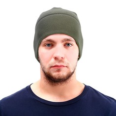 Шапка мужская NoBrand 9380824 хаки, р. 57-60