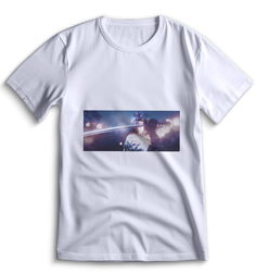 Футболка Top T-shirt Sekiro shadow die twice (Секиро, Япония, Соулс Лайк ) 0083 белая M