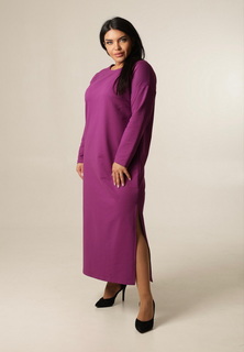 Платье женское Elenatex П-169 фиолетовое 60 RU