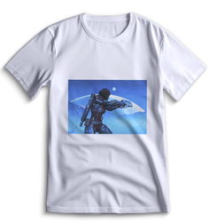 Футболка Top T-shirt Mass Effect (Масс Эффект) 0073 белая M
