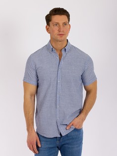 Рубашка мужская LE MARIN GD57001086 синяя XL