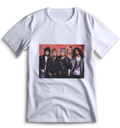 Футболка Top T-shirt Guns N’ Roses 0001 белая S