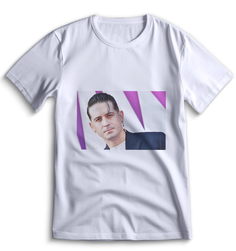 Футболка Top T-shirt G-eazy 0016 белая S
