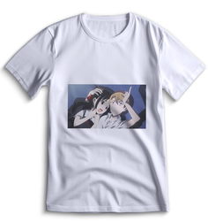 Футболка Top T-shirt Kaguya-Sama Love is War Сама в Любви как на Войне 0150 белая XS