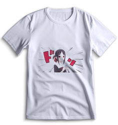 Футболка Top T-shirt Kaguya-Sama Love is War Кагуя Сама в Любви как на Войне 0035 белая L