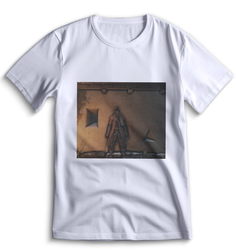 Футболка Top T-shirt Sekiro shadow die twice (Секиро, Япония, Соулс Лайк ) 0010 белая L