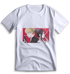 Футболка Top T-shirt Kaguya-Sama Love is War Кагуя Сама в Любви как на Войне 0154 белая M