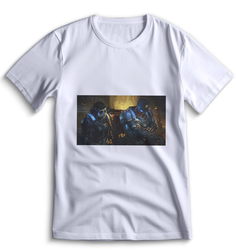 Футболка Top T-shirt Gears of War 0014 белая XL