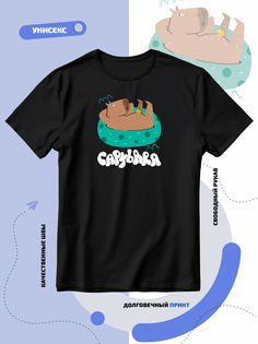 Футболка унисекс Smail-p 1000050 черная XS