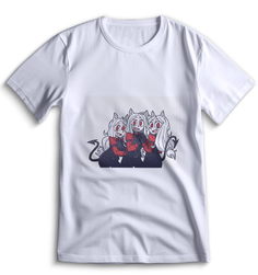 Футболка Top T-shirt Helltaker 0040 белая S