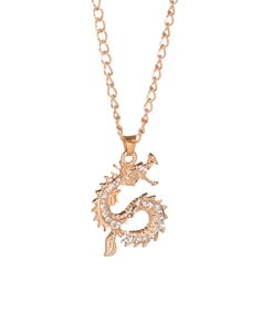 Колье из меди 40 см Kuchenland Jewelry dragon, стразы