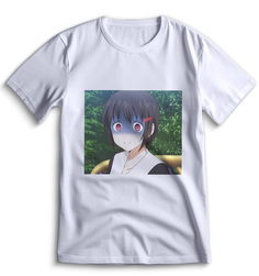 Футболка Top T-shirt Kaguya-Sama Love is War Кагуя Сама в Любви как на Войне 0156 белая L