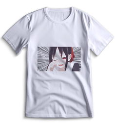 Футболка Top T-shirt Kaguya-Sama Love is War Кагуя Сама в Любви как на Войне 0028 белая S