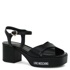 Босоножки женские Love Moschino JA16085G черные 40 EU