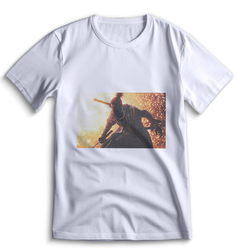 Футболка Top T-shirt Sekiro shadow die twice (Секиро, Япония, Соулс Лайк ) 0097 белая 3XS