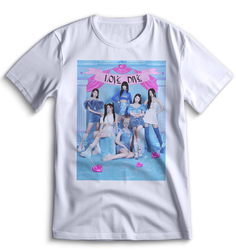 Футболка Top T-shirt Ive k-pop 0036 белая M