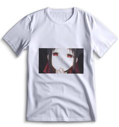 Футболка Top T-shirt Kaguya-Sama Love is War Сама в Любви как на Войне 0089 белая 3XS