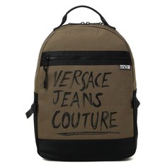 Рюкзак мужской Versace Jeans Couture 74YA4B50 светлый хаки 44х30х16 см