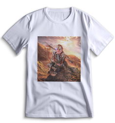 Футболка Top T-shirt Horizon Forbidden 0133 белая M