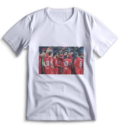 Футболка Top T-shirt Liverpool Ливерпуль 0007 белая S