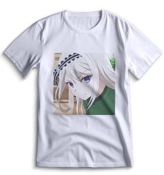 Футболка Top T-shirt Kaguya-Sama Love is War Сама в Любви как на Войне 0142 белая XXS