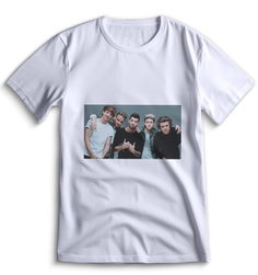 Футболка Top T-shirt One Direction (Ван Дирекшен) 0010 белая S