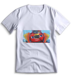 Футболка Top T-shirt Вспыш и чудо машинки 0074 белая L