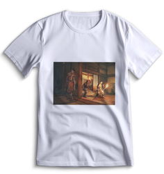 Футболка Top T-shirt Sekiro shadow die twice (Секиро, Япония, Соулс Лайк ) 0093 белая S