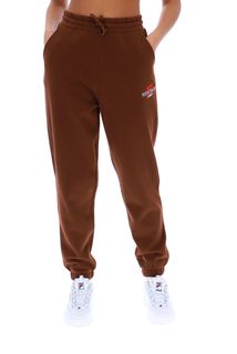 Спортивные брюки женские FILA Eden Oversized Jogger коричневые XS