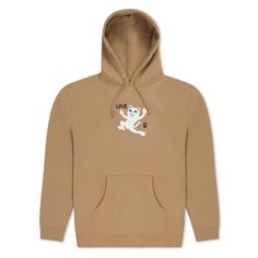 Худи мужское Ripndip Love бежевое M