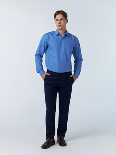 Рубашка мужская Platin 9-675-42 голубая L