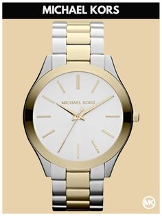 Наручные часы женские Michael Kors M3198K золотистые/серебристые