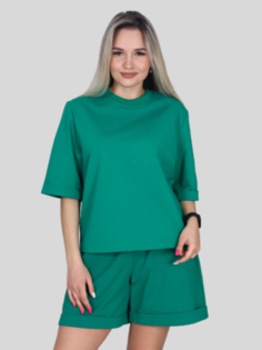 Костюм женский Elenatex К-205 зеленый 44 RU