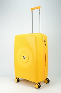 Чемодан унисекс Sweetbags Target желтый, 65x44x27 см
