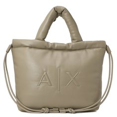 Сумка женская Armani Exchange 942938 серо-бежевая