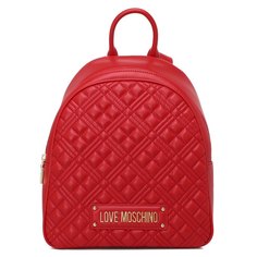 Рюкзак женский Love Moschino JC4061PP FW23 красный, 30x25x12 см