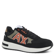 Кроссовки мужские Armani Exchange XUX090 черные 9.5 UK