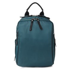 Рюкзак женский Tendance T-2381 сине-зеленый, 31x22x12 см