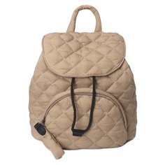 Рюкзак женский Tendance MRH22-MW003 бежевый, 27x27x12 см