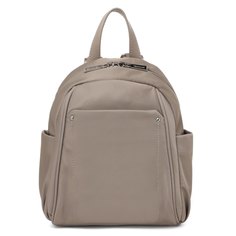 Рюкзак женский Tendance A1337 серо-бежевый, 24x19x10 см
