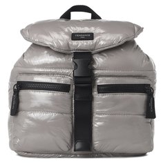 Рюкзак женский Tendance MRH22-050 бежево-серый, 25x28x16 см