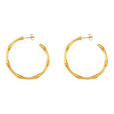Серьги конго из латуни Nouvelle mode 11000006712854.